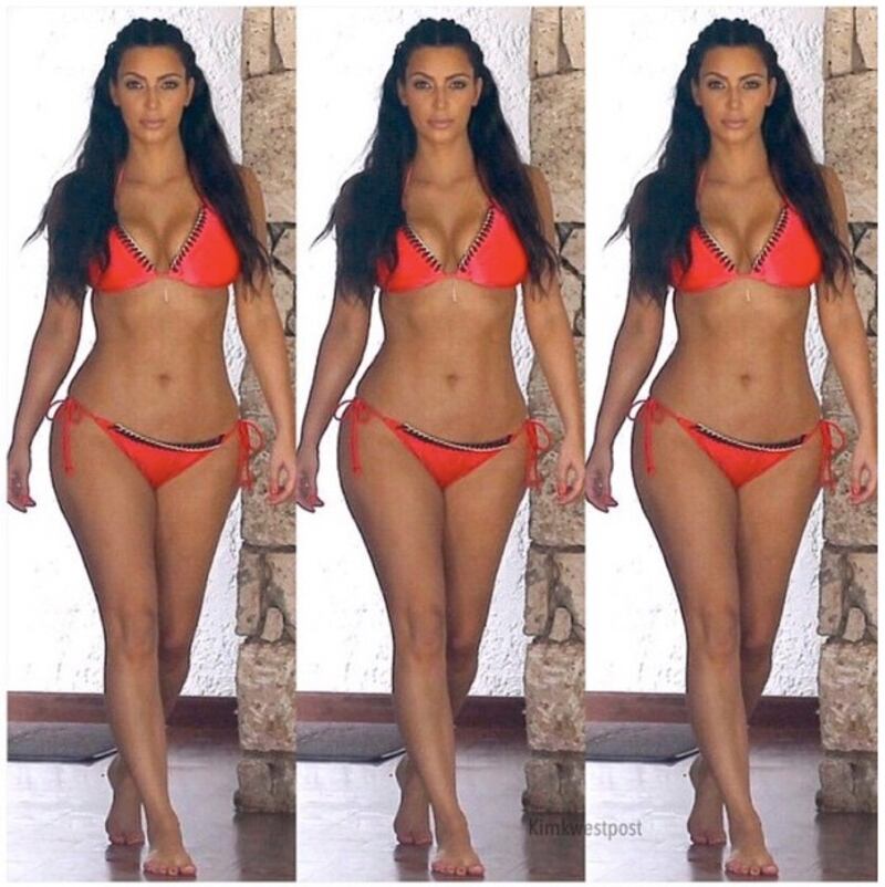 Kim Kardashian svela su Instagram il sesso del futuro nascituro 28