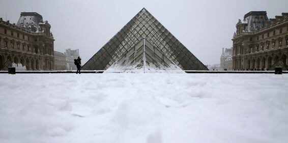 Bufera di neve in tutta Europa 8