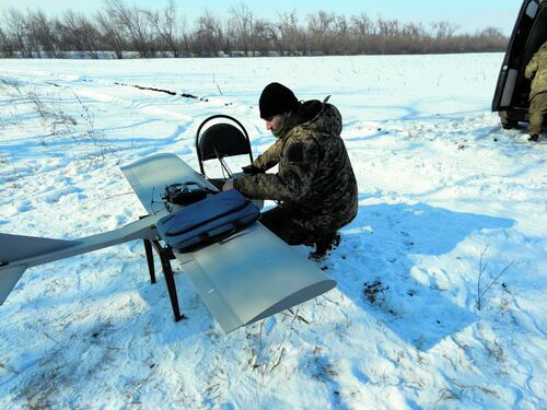 Droni killer nel Donbass, ultimo fronte