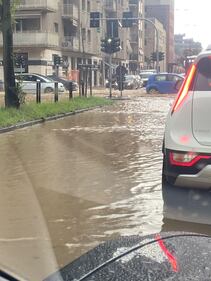 Maltempo a Milano, le strade allagate 6
