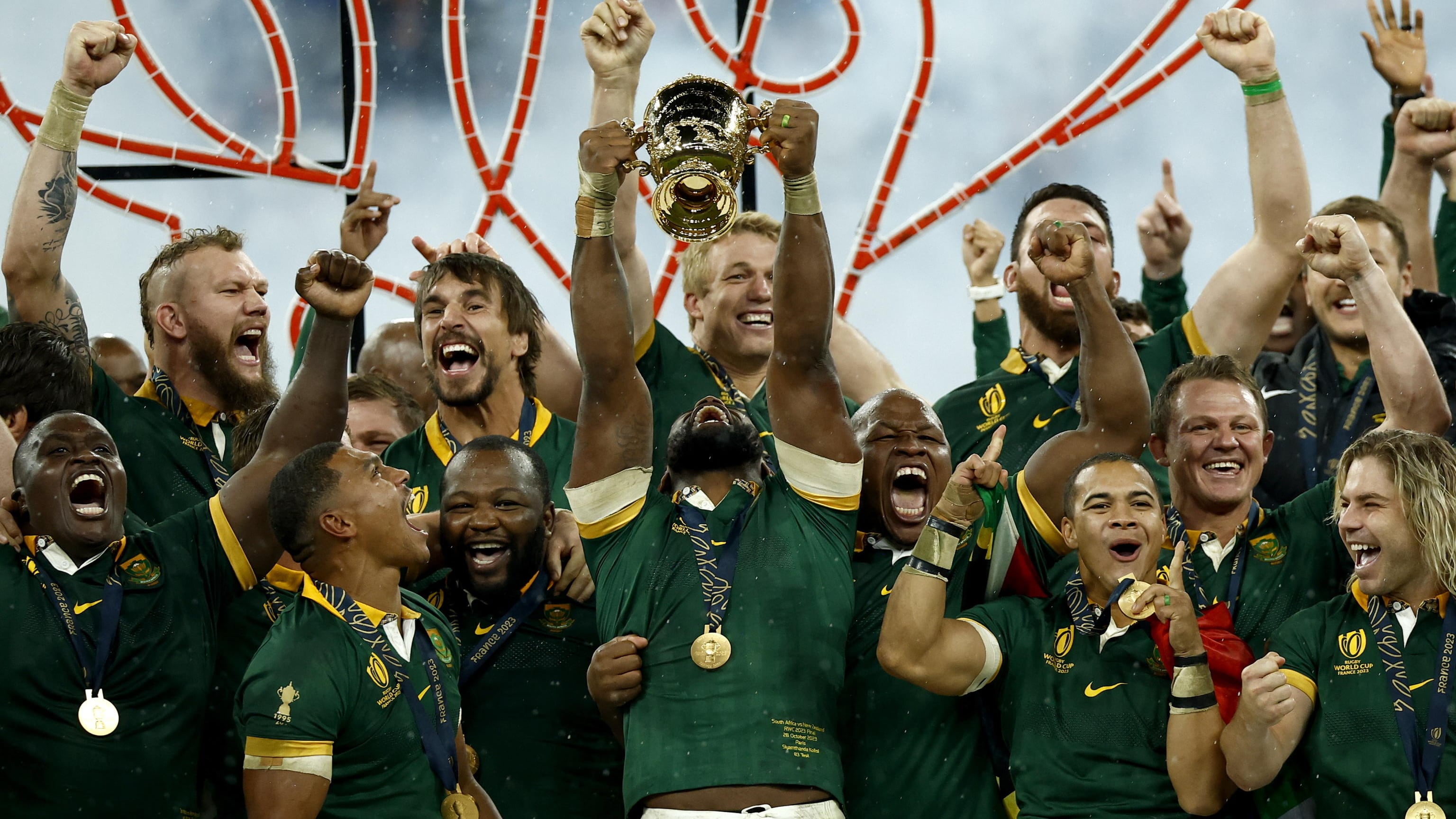 Rugby, Sudafrica "Invictus" in 4 mondiali su 8. Con Mandela primo tifoso contro l'apartheid