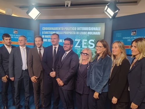 Comunicato Stampa: Coordinamento politico interregionale a sostegno della Proposta di legge Molinari sulle ZES