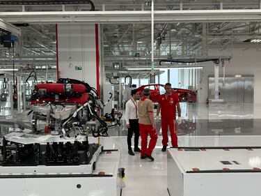 L'e-building Ferrari a Maranello 1