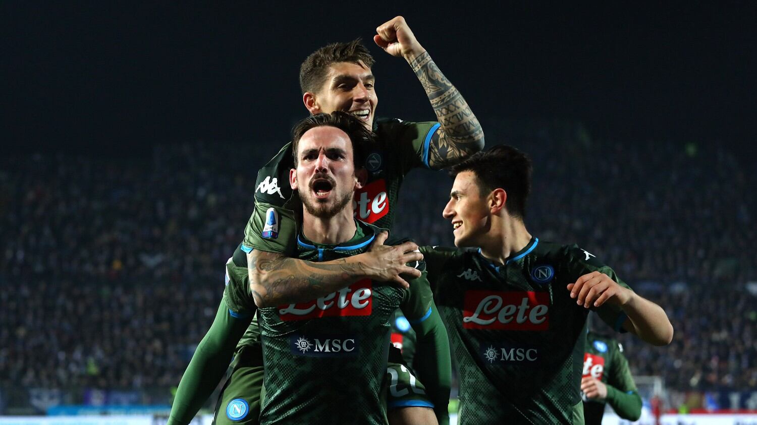 Il Napoli batte 2-1 in rimonta il Brescia: azzurri al sesto posto in classifica
