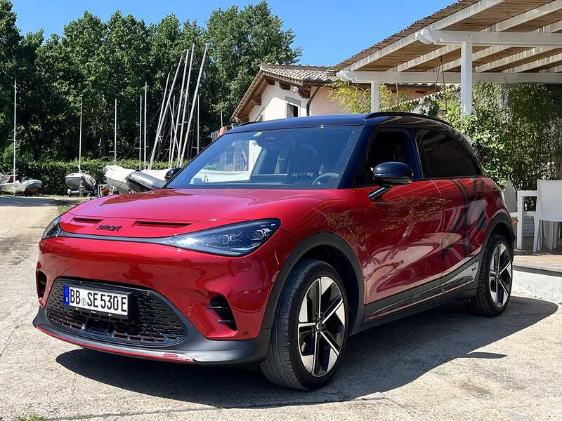smart #1: prova del SUV elettrico premium 