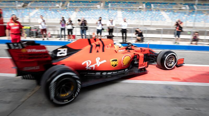 Mick Schumacher gira con la Ferrari SF90: gli scatti del figlio del grande Michael 6