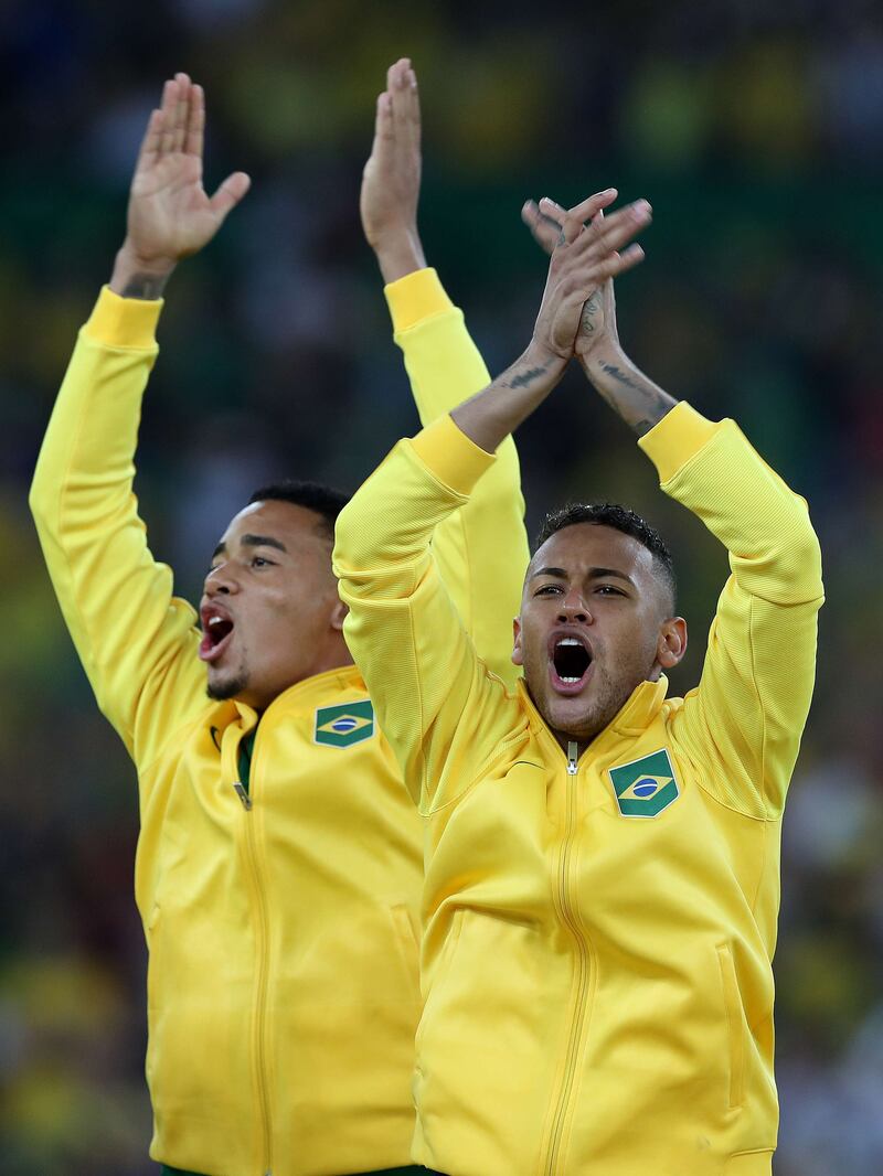 Rio, la gioia verdeoro per l'oro nel calcio 12