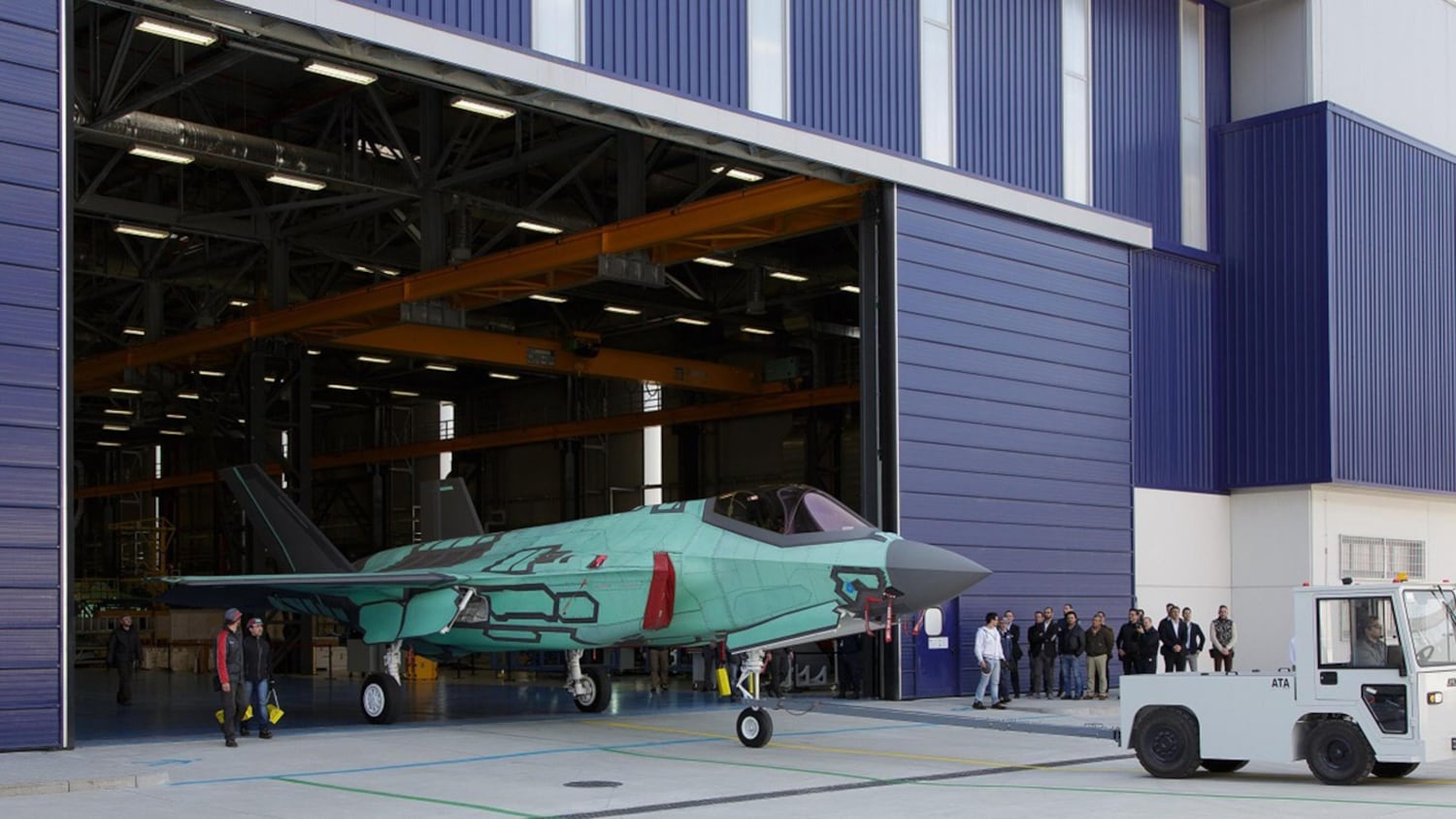 Il battesimo dell'aria del primo F35