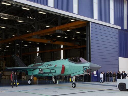Il battesimo dell'aria del primo F35