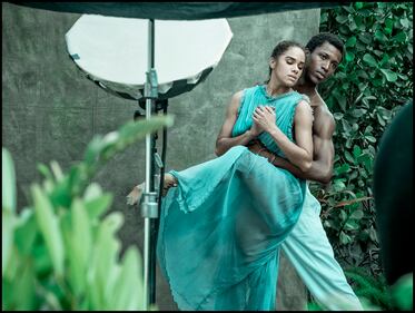 Il backstage del calendario Pirelli 2019 6