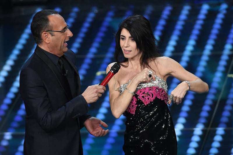 Sanremo, la mossa sexi di Giorgia per non perdere l'abito 21