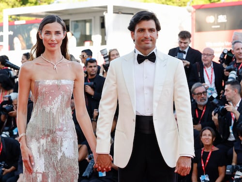 Carlos Sainz a Venezia, chi è la fidanzata Rebecca Donaldson