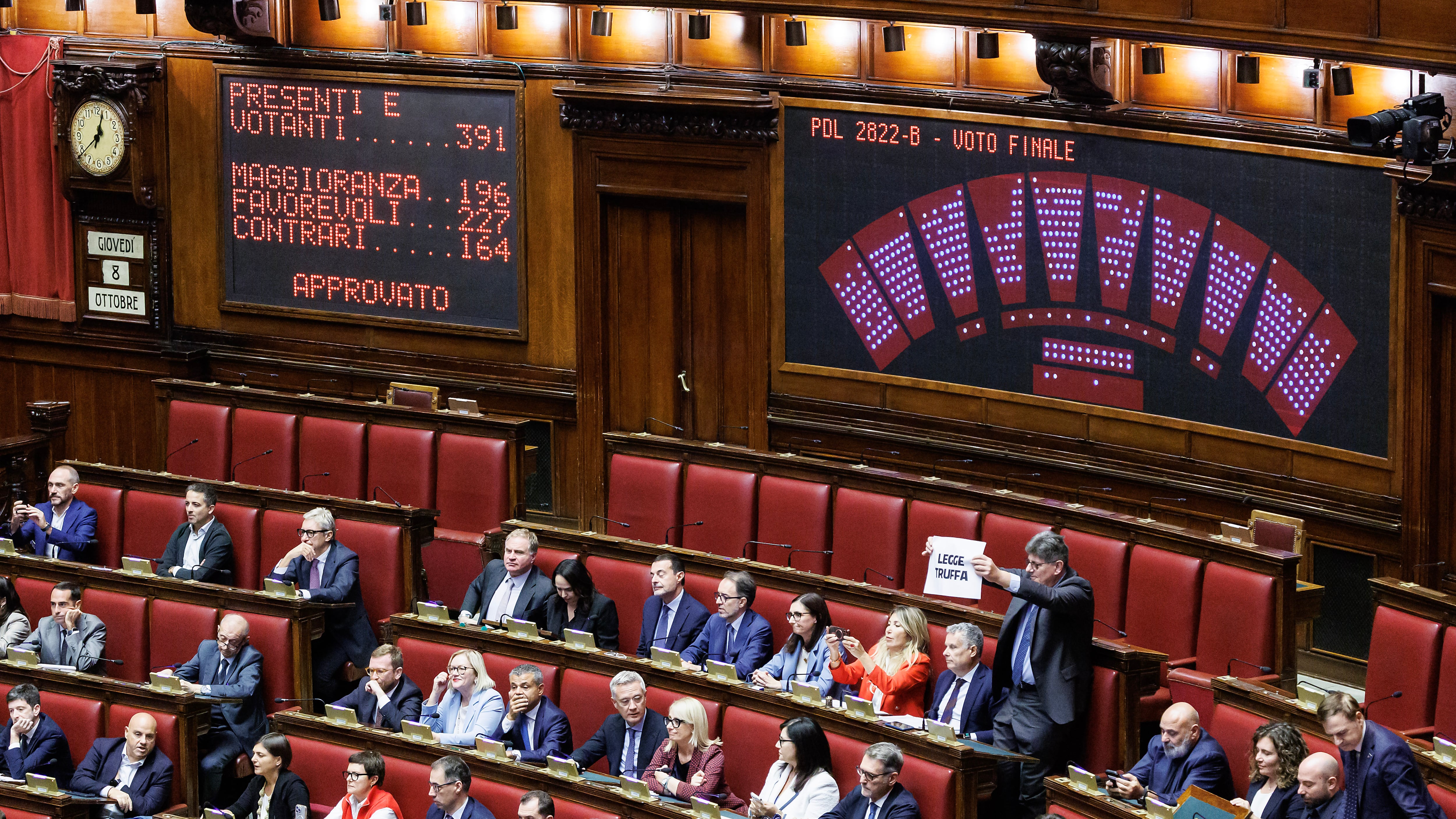 Camera dei deputati - Voto finale sul ddl legge elettorale