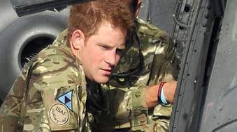 Il principe Harry minacciato dai talebani