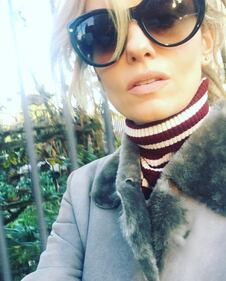 Justine Mattera topless per il servizio di moda 11