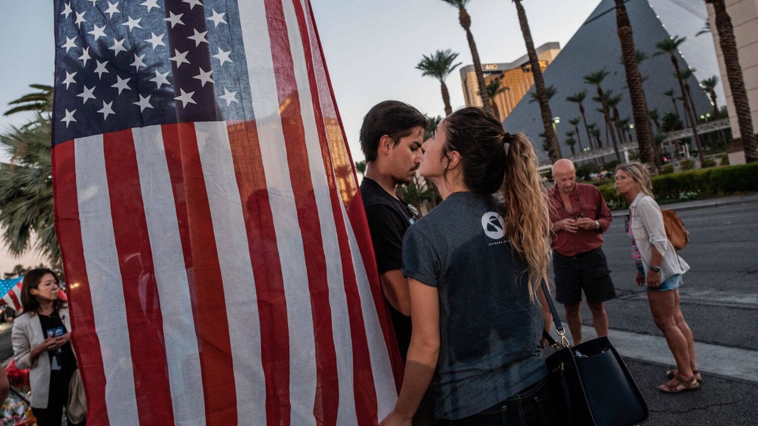 Donna ferita nella strage di Las Vegas ha lasciato l'ospedale