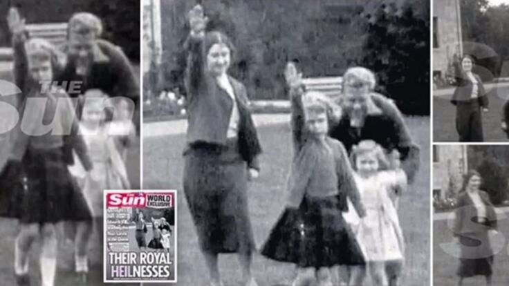 Quando da bambina la regina Elisabetta faceva il saluto nazista