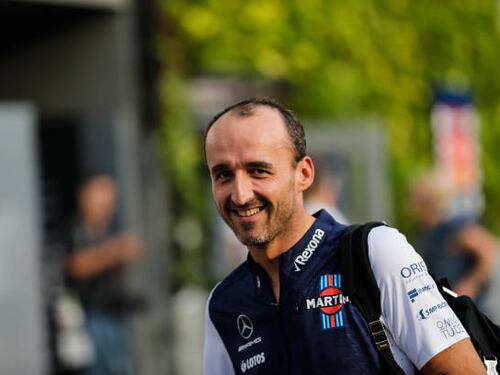 Formula Uno, Kubica torna in pista: correrà con la Williams