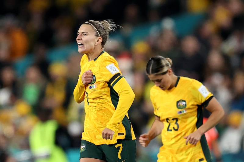 Stephanie Catley fa battere il cuore alle Matildas (via Twitter)