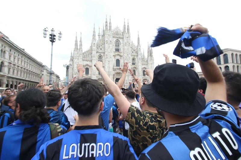 Interisti in attesa per la supersfida di Champions 1
