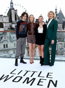 Il cast di 'Piccole donne' per la premiere di LAonfdra 1