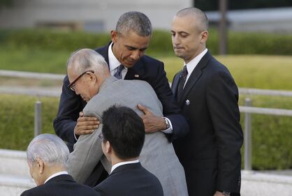 Storica visita di Obama a Hiroshima 1