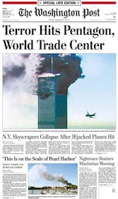 "Migliaia di morti": il ricordo dell'11 settembre 2001 nelle prime pagine dei giornali di tutto il mondo 6