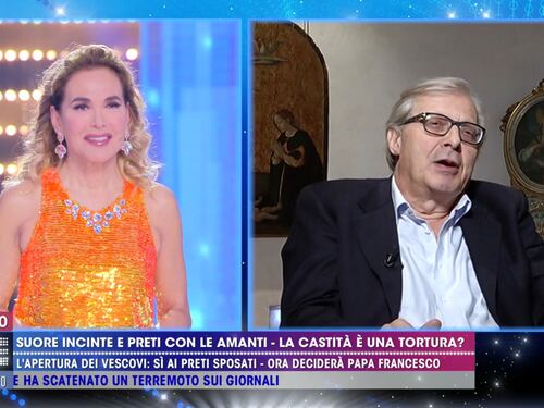 Vittorio Sgarbi: "Quella volta che lasciai il telefono ad una suora e lei dopo mesi si tolse il velo e mi chiamò"