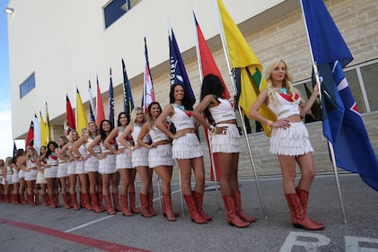 F1, le Grid Girl del Gp Usa 7