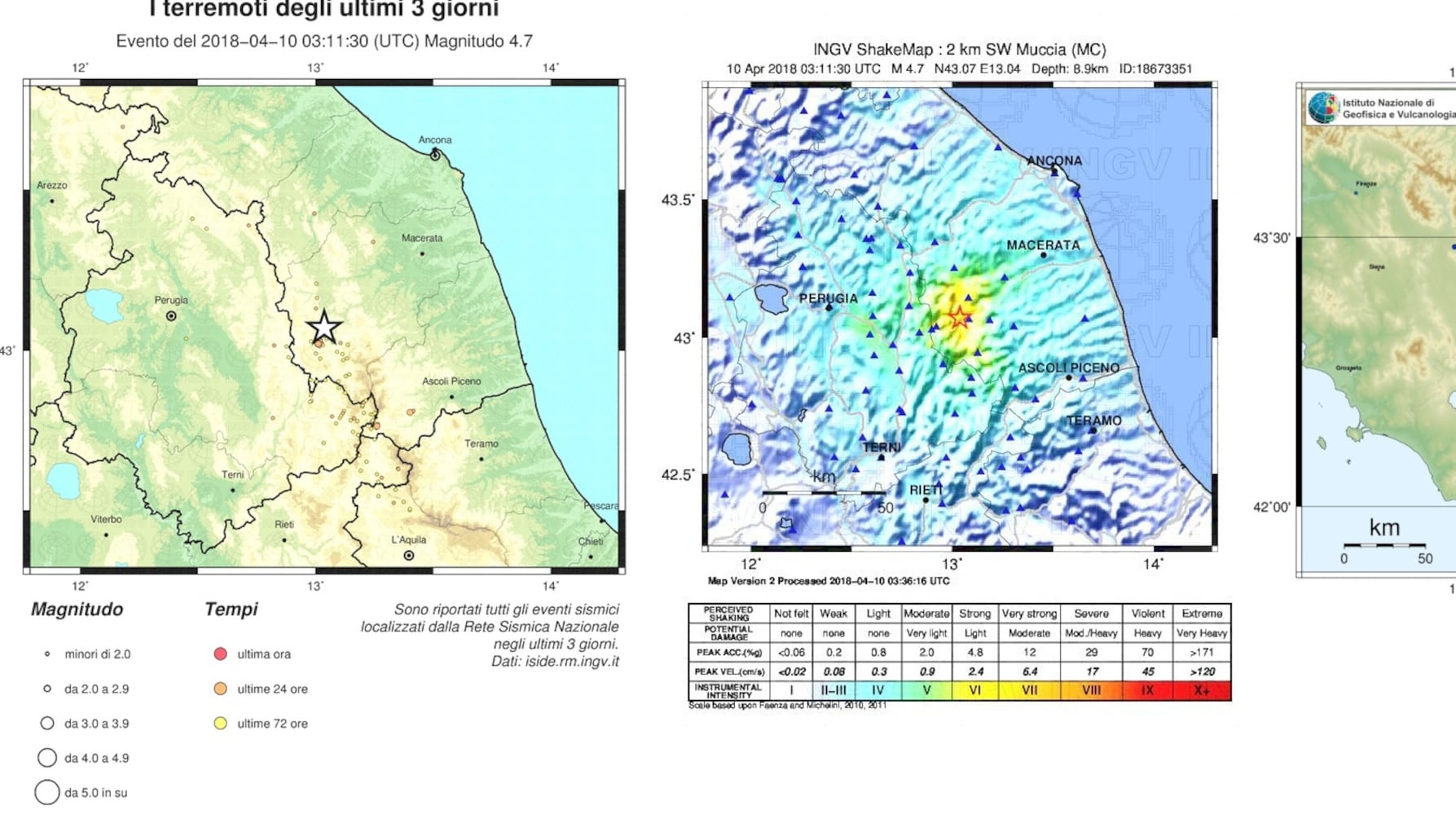 Terremoto nel Maceratese. I sindaci: "Danni notevoli"
