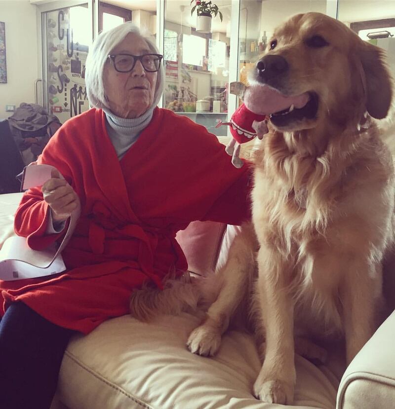 L'isolamento di Nonna Licia, influencer a 90 anni 5