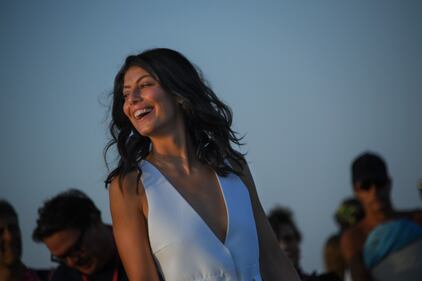 Festival del cinema di Venezia 2019, photocall della madrina Alessandra Mastronardi 1