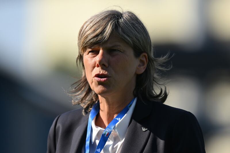 Lo sguardo attento di Milena Bertolini (FIGC)