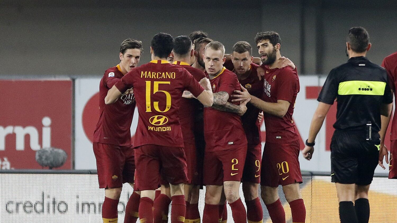 La Roma cala il tris a Verona: Chievo battuto 3-0