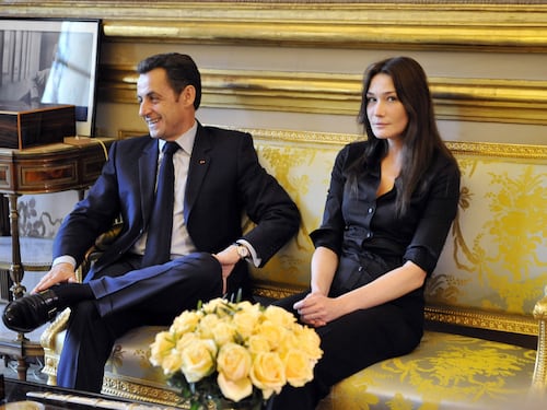 Carla, la prima volta<br />
da first lady di Sarkò