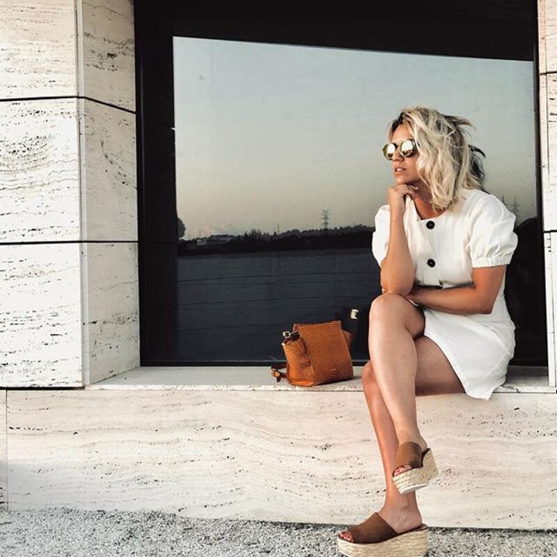 Erika Choperena incanta su Instagram: gli scatti di lady Griezmann 9