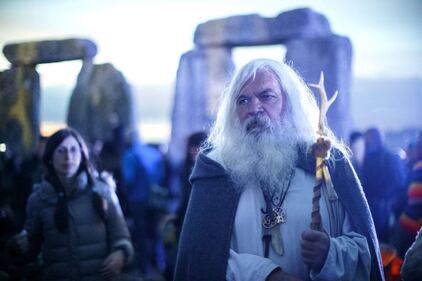 Il solstizio d'estate festeggiato a Stonehenge 7