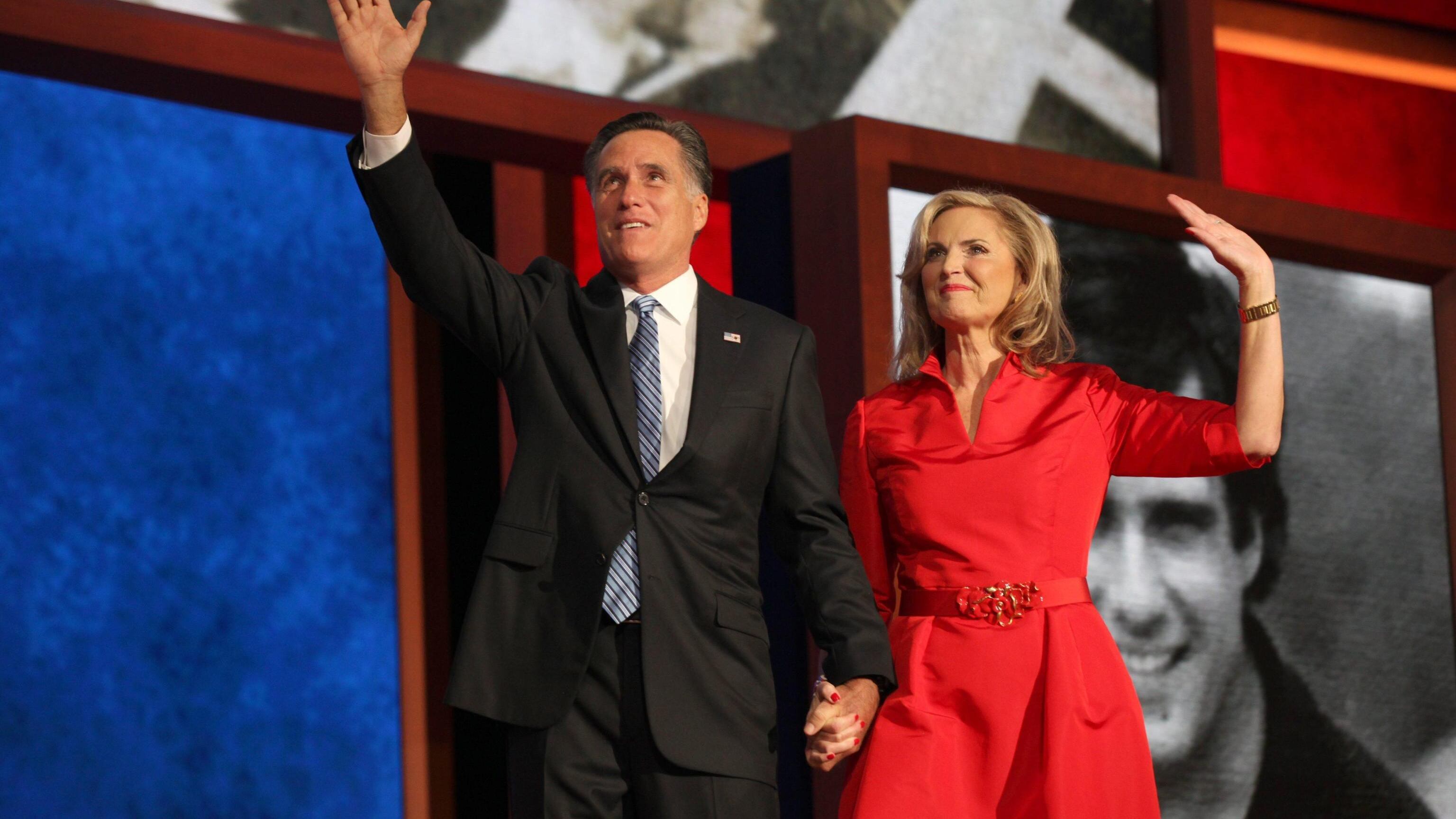 Convention repubblicana: Ann Romney "umanizza" il marito