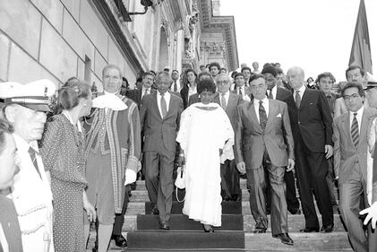 1990, Mandela in visita a Roma 3