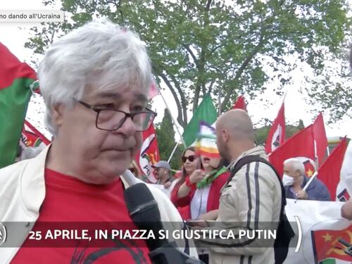"La guerra? È colpa di Biden". Così i partigiani giustificano Putin