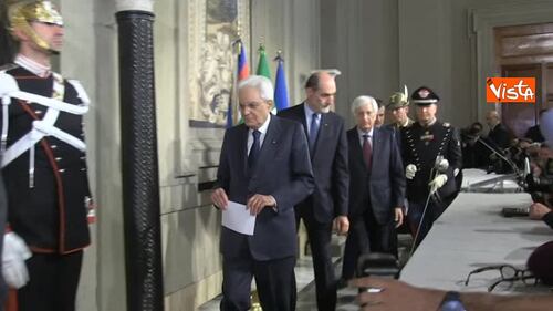 Consultazioni, il messaggio di Mattarella 5