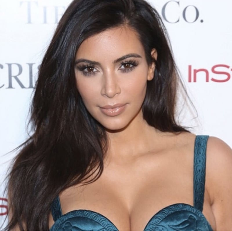 Kim Kardashian hot in furkini 12