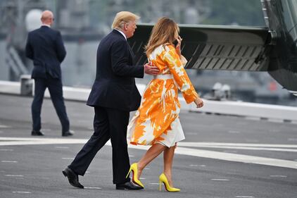Il Presidente Trump e la First Lady in visita in Giappone  5
