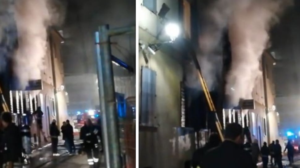 Dà fuoco alla sede dei vigili: due morti. Arrestato straniero