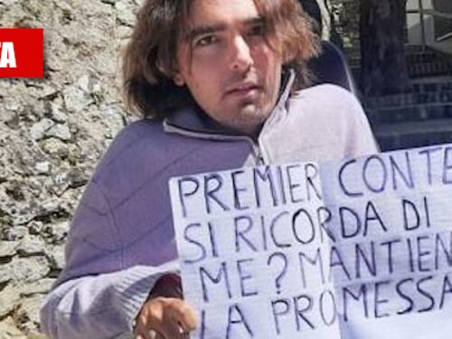 "Conte non mantiene le promesse: mi ha invitato, poi è scomparso"