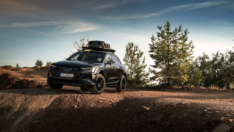Audi Q8 e-tron edition Dakar, guarda tutte le foto 16