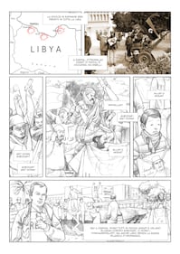 Le immagini inedite del fumetto di Biloslavo  6