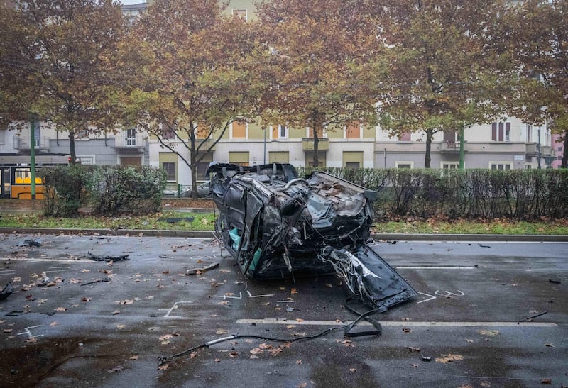 Terribile schianto a Milano: le immagini dal luogo dell'incidente 2