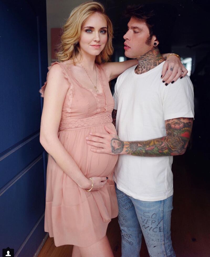 Chiara Ferragni futura mamma rock 2