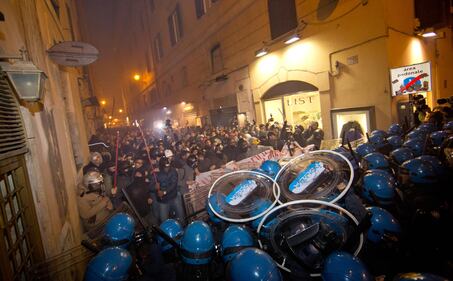 Scontri tra No-Tav e forze dell'ordine 3